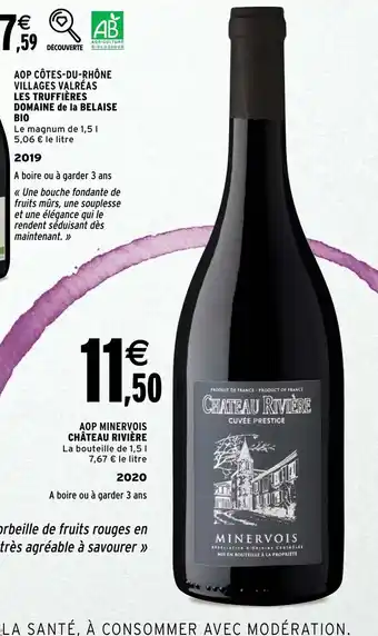 Intermarché Chateau Rivière offre