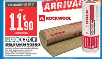 Brico Cash ROULEAU LAINE DE ROCHE ROCK offre