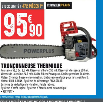 Brico Cash TRONÇONNEUSE THERMIQUE offre