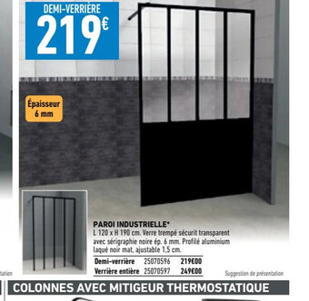 PAROI INDUSTRIELLE