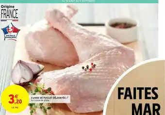 Intermarché Contact Cuisse De Poulet Déjointée offre