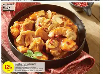 Intermarché Contact Sauté De Veau Marengo offre