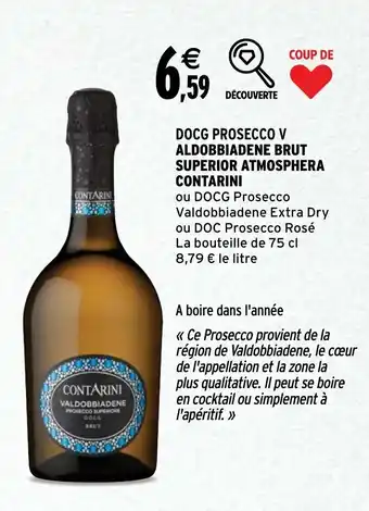 Aldobbiadene Brut Superior Atmosphera Contarini