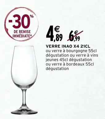 Verre Inao X4 21CL