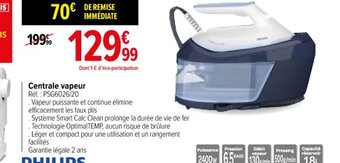 Carrefour Centrale vapeur offre