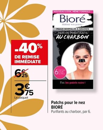 Patchs pour le nez BIORĂ