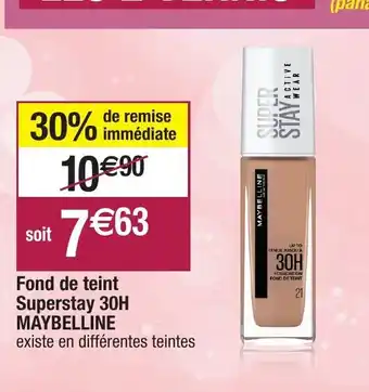 Fond De Teint Superstay 30H Maybelline