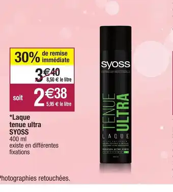 Migros *Laque Tenue Ultra Syoss offre