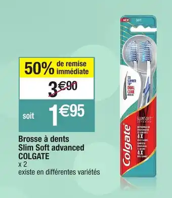 Migros Brosse à dents slim soft advanced colgate offre