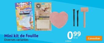 Action Mini kit de fouille offre