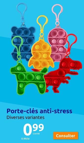 Action Porte-clés anti-stress offre