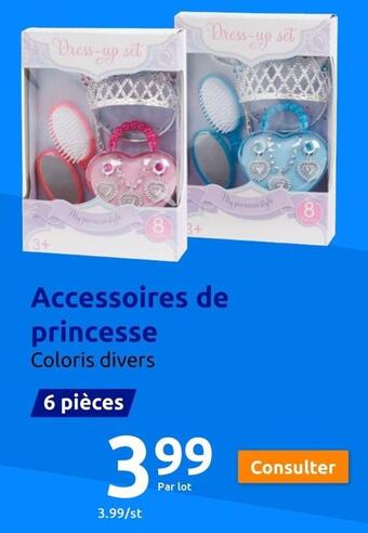 Action Accessoires de princesse offre