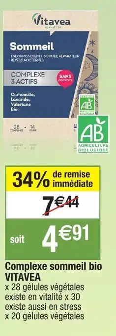 Complexe sommeil bio vitavea