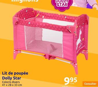 Action Dolly star lit de poupée offre