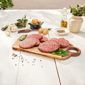 Carrefour 8 steaks hachés 15% m.g. ultra savoureux socopa offre