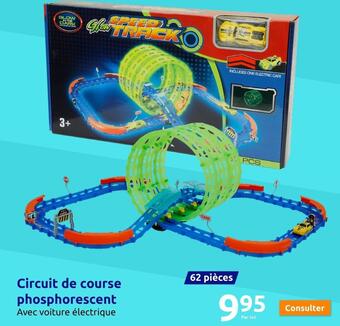 Action Circuit de course phosphorescent offre
