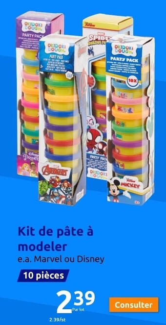 Action Kit de pâte à modeler offre