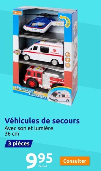 Action Véhicules de secours offre