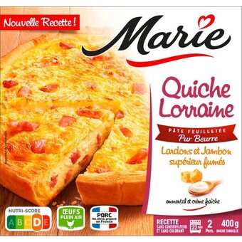 Carrefour Marie tarte salée surgelée offre