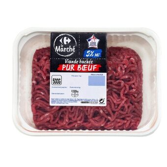 Carrefour Market Viande hachée 5% m.g. carrefour le marché offre