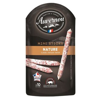 Carrefour Auvernou mini sticks offre