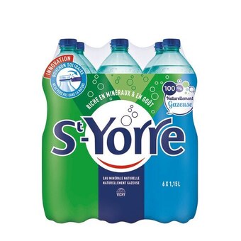 Carrefour Market St yorre eau minérale naturelle gazeuse offre