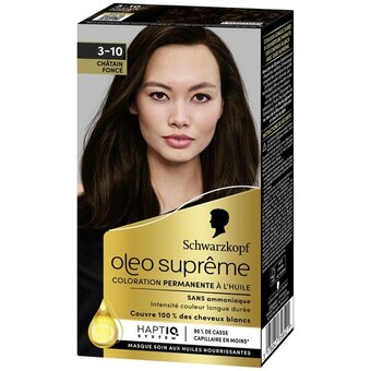 Carrefour Oleo supreme schwarzkoff coloration capillaire offre