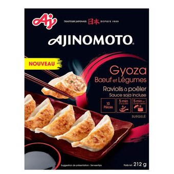 Carrefour Market Ajinomoto raviolis à poêler surgelés offre