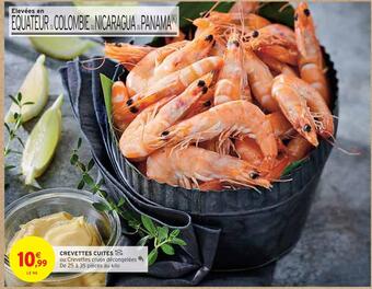 Intermarché Crevettes cuites offre