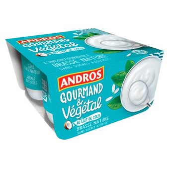 Carrefour Market Sur tous les desserts gourmand & végétal andros offre