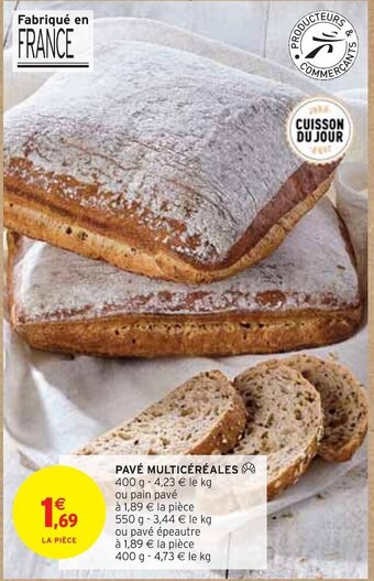 Intermarché Pavé multicéréales offre