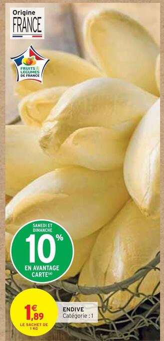 Intermarché Endive offre
