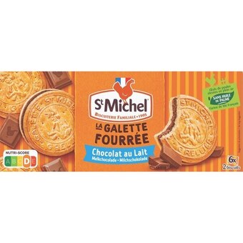 Carrefour Market St michel galettes fourrées au chocolat au lait offre