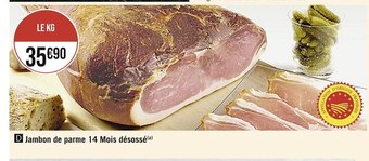 Casino Supermarchés Jambon de parme 14 mois désossé offre