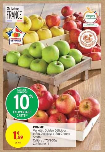Intermarché Pomme offre