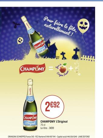 Champomy champomy l’original