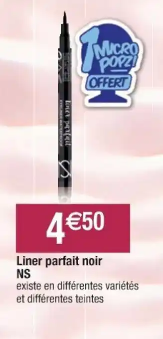 Cora x Carrefour Liner parfait noir NS offre