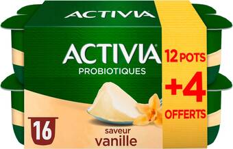 Match Activia yaourt aux probiotiques aromatisé offre