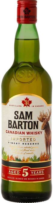 Match Sam barton whisky canadien offre