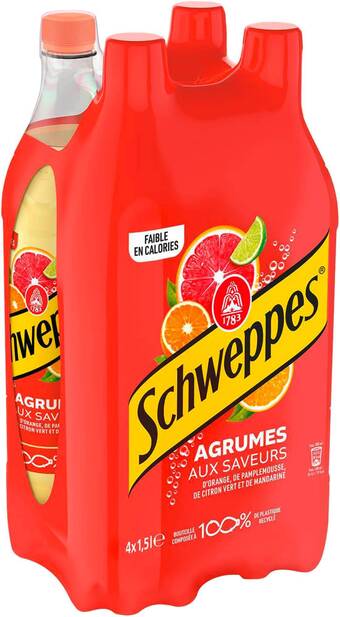 Match Schweppes agrumes offre