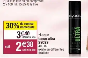 Laque tenue ultra syoss