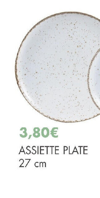 E.Leclerc ASSIETTE PLATE offre
