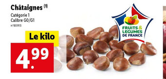 Lidl Châtaignes (1) offre