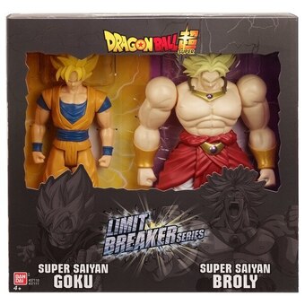 Carrefour Pack figurines limit breaker broly ssj vs goku ssj offre