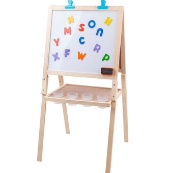Carrefour Wooden carrefour mon tableau en bois double face offre