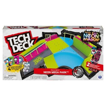 Carrefour Spin master games coffret neon mega park tech deck offre