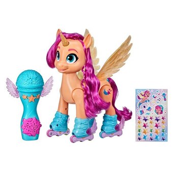 My little pony sunny chante en rollers