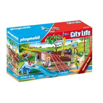 Carrefour Playmobil parc de jeux pour enfants offre