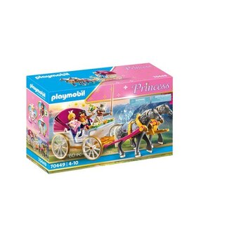 Carrefour Playmobil calèche et couple royal offre