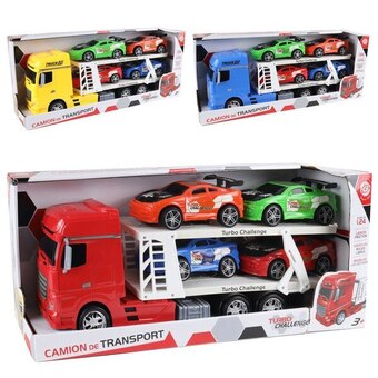 Carrefour Turbo challenge camion de transport à friction offre